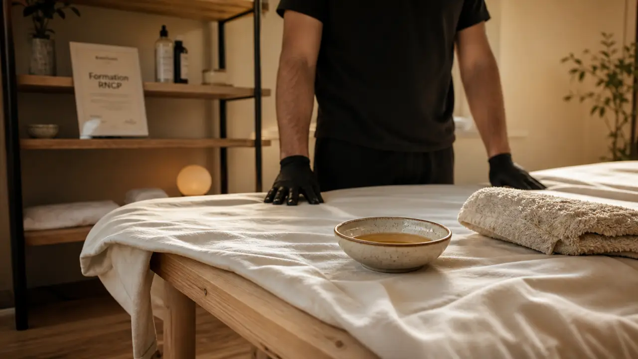 Devenir masseur bien être : table de massage et formation RNCP