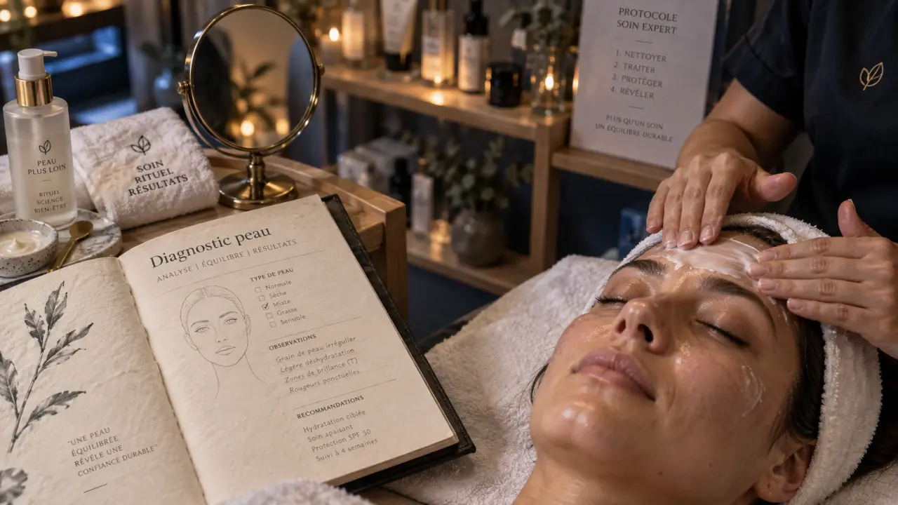 Institut de beauté Paris : soin du visage