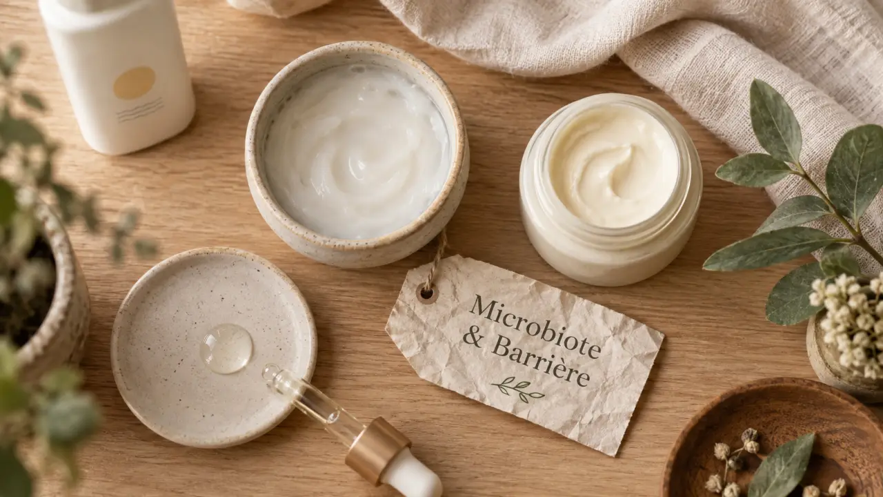 Routine beauté microbiote visage : apaiser et renforcer la barrière cutanée