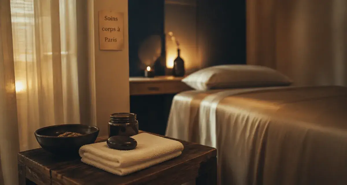 Soin corps institut paris : cabine bien-être, savon noir et algues