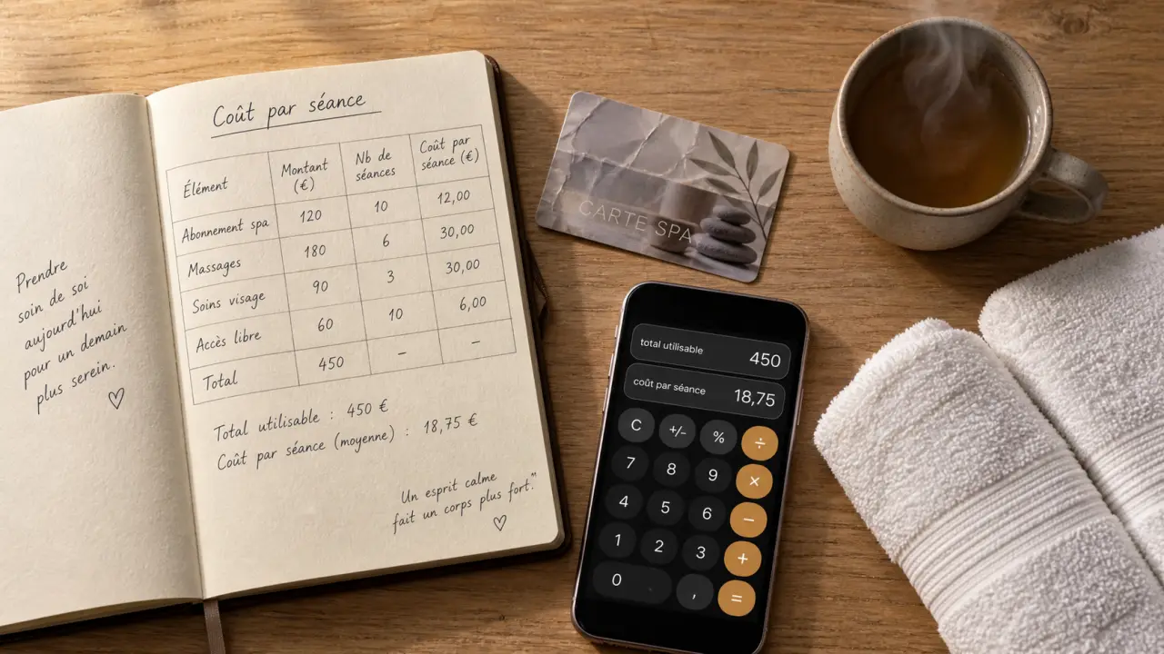 spa hammam abonnement paris : calcul du coût d’une séance offerte