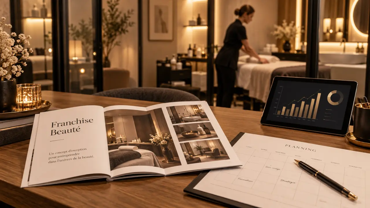 Franchise institut de beauté : dossier de franchise et institut moderne