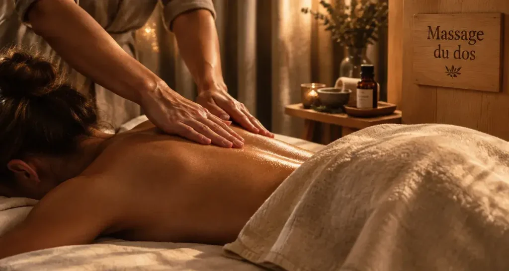Massage du dos : trouver la bonne pression entre détente et inconfort