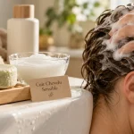 Shampoing solide psoriasis : mousse sur cuir chevelu sensible