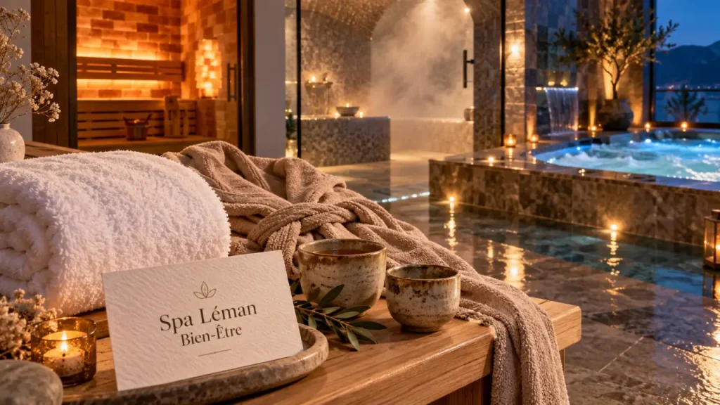 Spa Léman Bien-Être à Évian : massage, accès au spa et privatisation